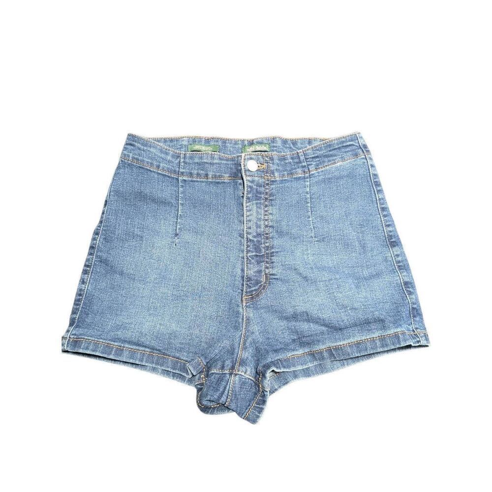 Wild Fable Women's Highest Rise Medium Wash Stretch Blue Jean Shorts Size 6/28R